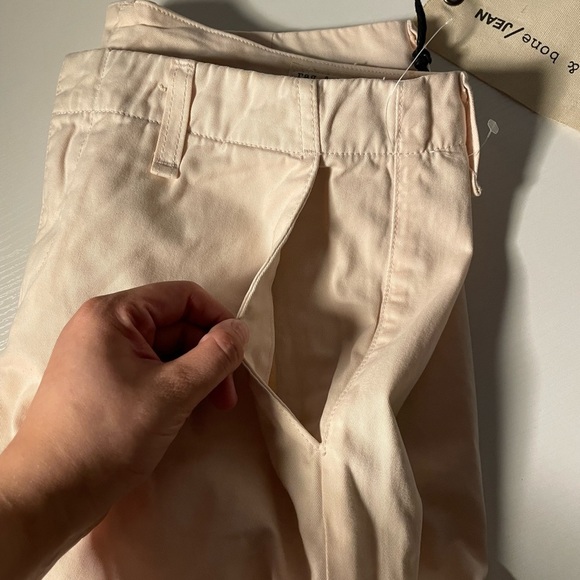 NWT Rag & Bone vintage magnolia cream ankle cropped jeans - Picture 6 of 6